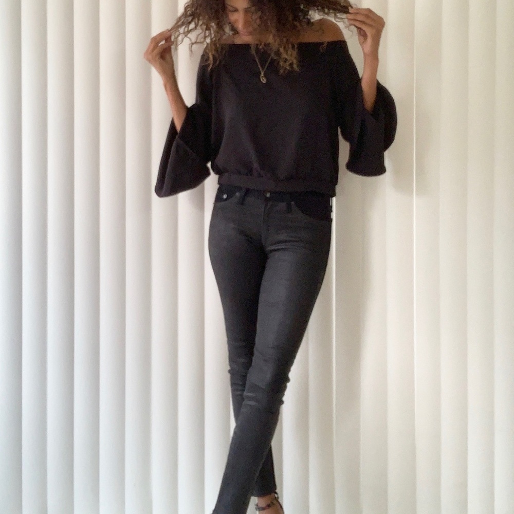Rag & Bone Leather Front Jean